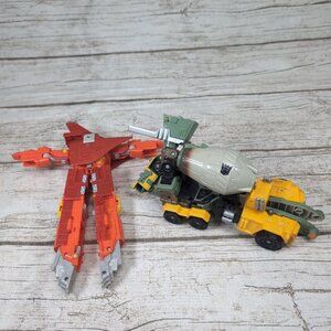 Lot of 2 Transformer Action Figures - Sentinel Prime and Heavy Load